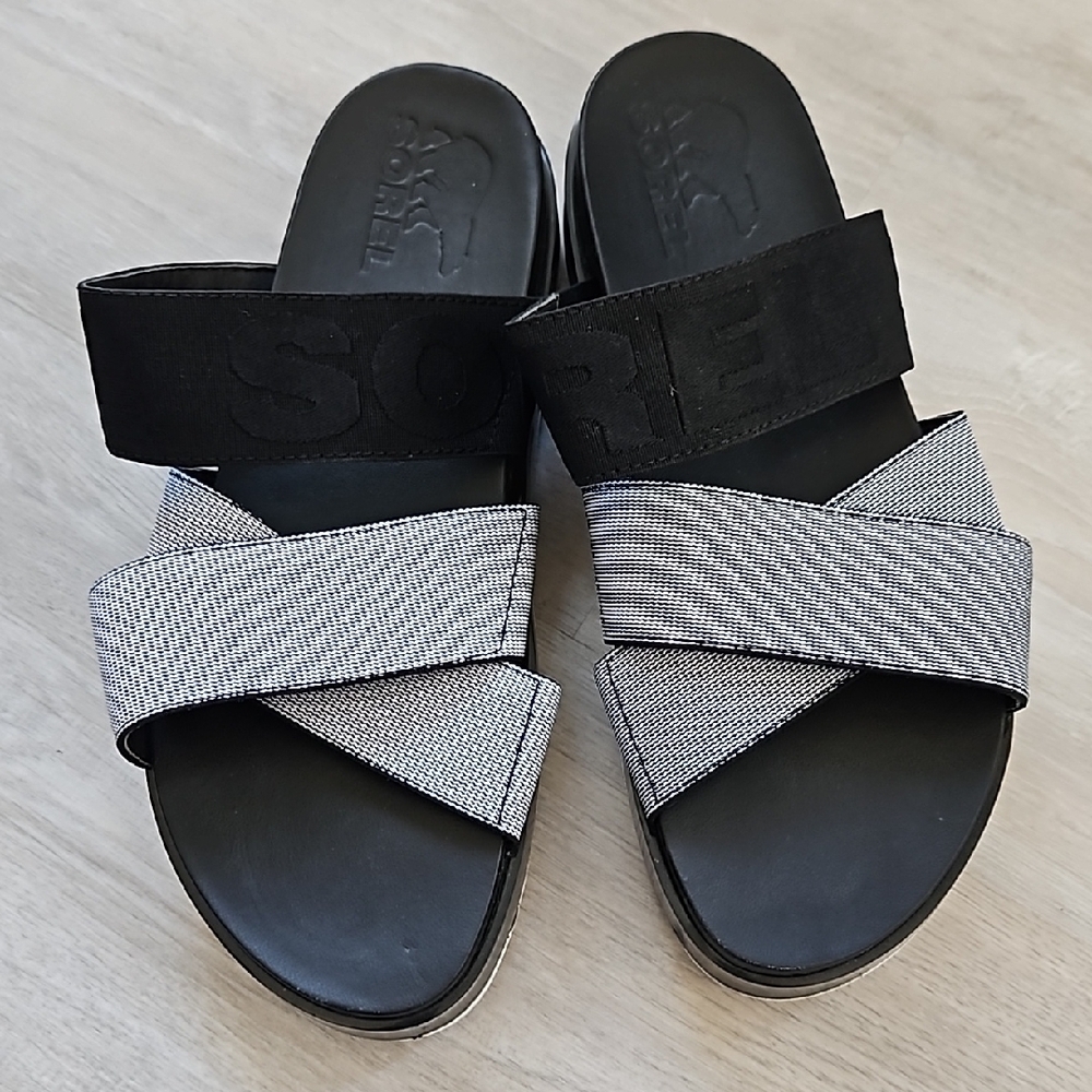 Sorel Black and Gray Shoes